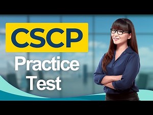 CSCP Practice Test 2026 Supply Chain Professional Certification Prep Questions & Answers