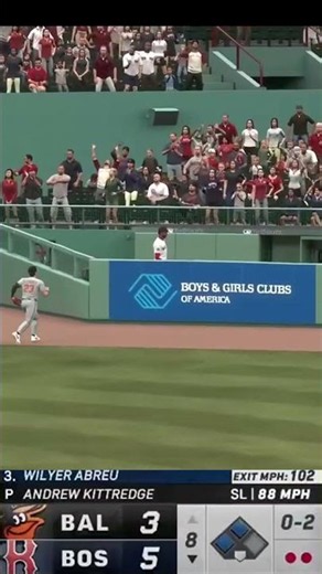 Clutch Ground-Rule Double Takes The Lead! - PrimeTimeSportsSim #mlb #shorts