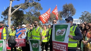 Workers back after spilt milk