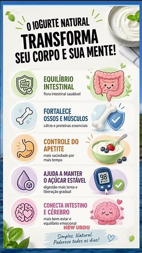 Iogurte Natural: O Segredo Para Corpo e Mente Saudáveis