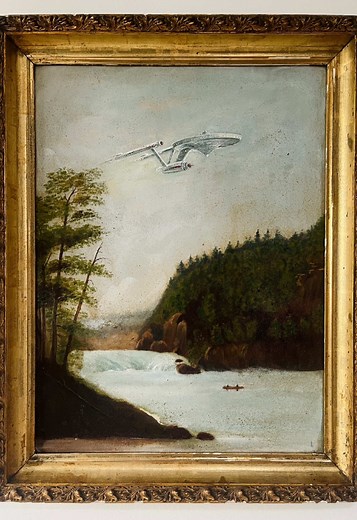 Breaking the Prime Directive: A Sci-Fi Art Exploration