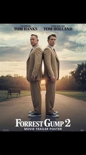 Darly Bueno on Instagram: "Forrest Gump 2 (2026) – ¡Spoilers y lo que sabemos hasta ahora! En Forrest Gump 2, Tom Holland interpreta a Forrest Jr., quien sigue los pasos de su padre por los Estados Unidos modernos, solo para descubrir que Forrest (Tom Hanks) lucha contra la demencia precoz. El emotivo tráiler, grabado con lentes Canon Cinema, alcanzó los 45 millones de visualizaciones en 3 días, elogiado por su emotividad y nostalgia. Con un presupuesto de 120 millones de dólares y 3,5 millones 
