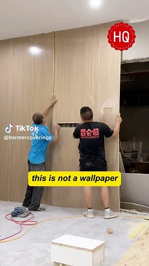 Seamless Wood Veneer Wall Panels for Easy Installation