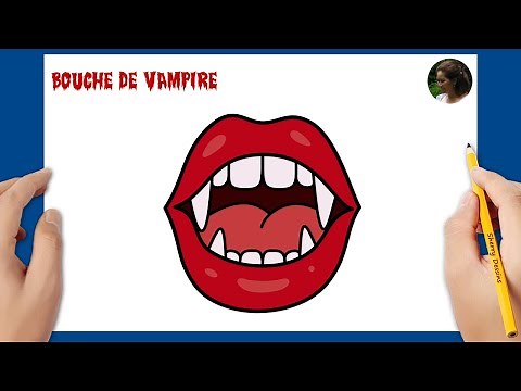 How to Draw Vampire Teeth | Easy Halloween Drawing | Easy Drawing Tutorial