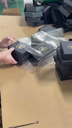 Behind the Scenes: Automated Precision in Lid Off Box Manufacturing #custompackaging #jewelrybox