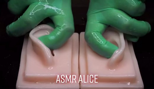 ASMRマイク壊れた！ローション耳マッサージ