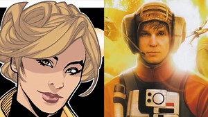 Who is the Y-Wing pilot who survived the Battle of Yavin?