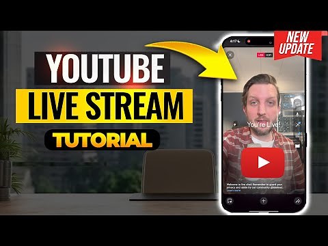 How to Live Stream on YouTube from iPhone