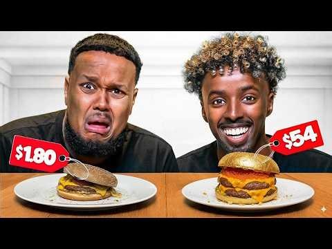 Eating Cheap VS Expensive Food Challenge