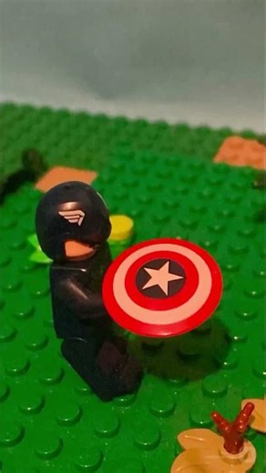 Lego marvel stop motion animation fight!