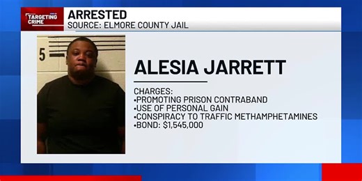 Alabama prison security guard arrested on drug smuggling charges