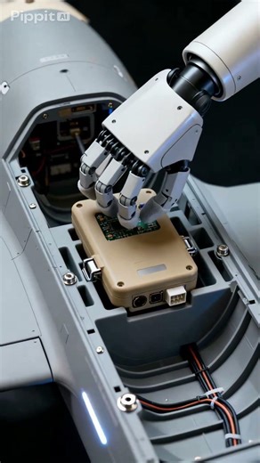 ASMR Shahed-136 Drone Factory Build ✈️ From Scratch UAV Assembly #shorts