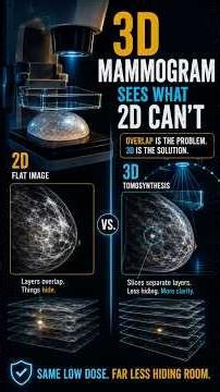 Why 3D mammograms see what 2D can't