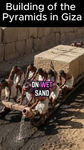 How They Actually Lifted 70-Ton Blocks Into the Pyramids #pyramid #ancientegypt