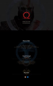 God Of War - UI Redesign - Byeongjun Lee
