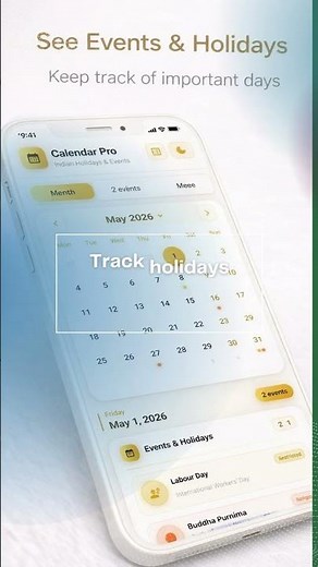 Premium Calendar App