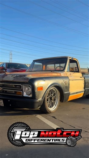 Differential Repair on Instagram: "When the boost hits, the diff better be READY 💨🔥 This 1968 C10 came in with that classic hot-rod patina look… but underneath, it’s all business 🚀 ✅ Eaton TrueTrac limited slip ⚙️ 3.73 gear set 🛠️ Complete bearing & seal kit 🛞 New axle bearings & axle seals All built to handle that big turbo power and put it down the RIGHT way. Cruise it, mash it, enjoy it 😈 Top Notch Differentials If not us, WHO? 💪⚙️ #C10Build #TurboC10 #HotRodTruck #EatonTrueTrac #TopNo