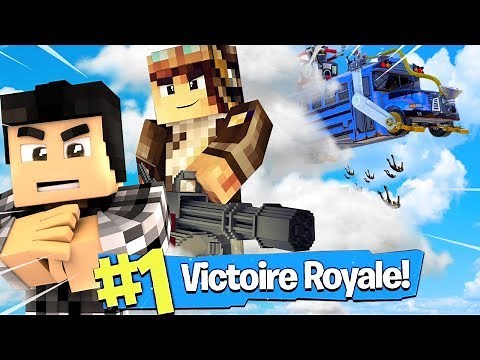 NOTRE INCROYABLE TOP 1 SUR BATTLE ROYALE MINECRAFT !