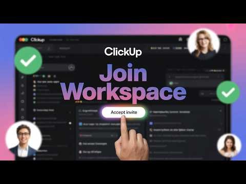 Join ClickUp Workspace [Easy Hack]