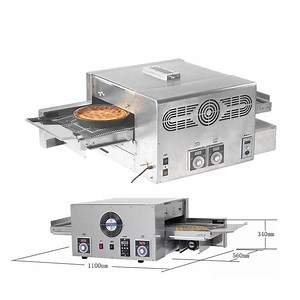 [Hot Item] Commercial Pizza Maker Baking Oven Conveyor Belt Pizza Oven with CE