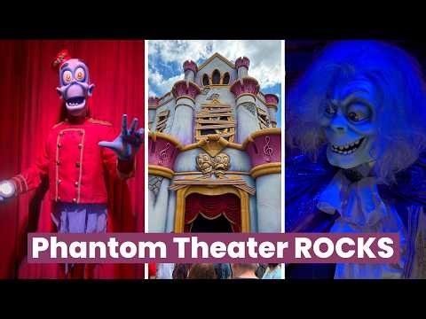 Kings Island's New Dark Ride is AMAZING! Phantom Theater First Ride and Reaction!