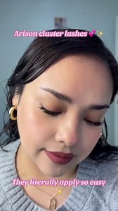 Arison Lash Clusters Eyelashes Lash Clusters, DIY Eyelash Extensions 96 Clusters Lashes, Wispy Lashes Cluster DIY at Home Individual Lashes Eyelash Clusters