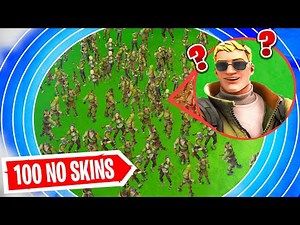 I was watching the *100 BEST NO SKINS in the SMALLEST ZONE* and this happened.. Fortnite 2