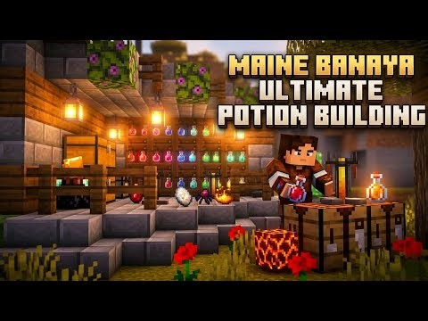 Maine Banaya Sabse Shandaar Potion Building in Minecraft | I Built the Ultimate Automatic Potion Lab
