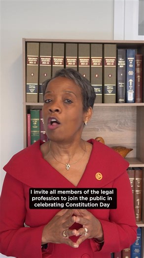 ABA President Michelle A. Behnke's Constitution Day message. Learn more about Constitution Day, why it matters and how you can celebrate: https://bit.ly/4glQTpf | American Bar Association