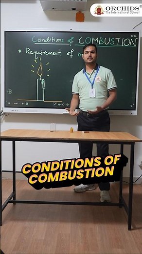 What makes fire burn? Our combustion experiment says it all! #science #combustion