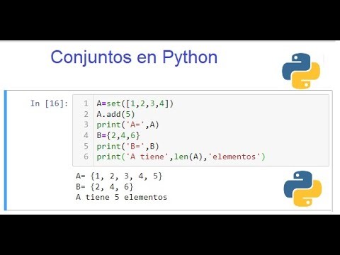 Conjuntos en Python