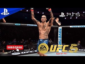 EA SPORTS UFC 5 - Alex Pereira vs Jan Blachowicz – Gameplay - PS5