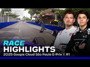 Race Highlights | 2025 Google Cloud São Paulo E-Prix Round 1