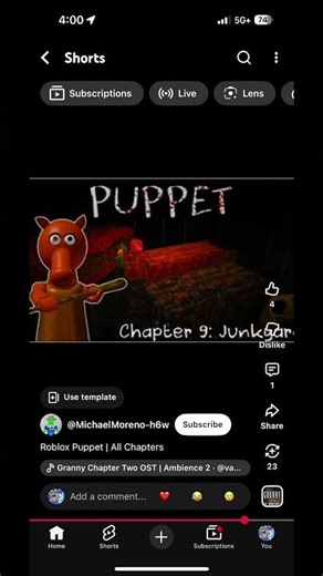 Roblox puppet chapter 9 junkyard theme #roblox