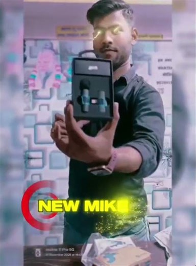 new Mike unboxing 🥳