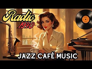 🎷 Peaceful Jazz Café Music – Relaxing Radio with Soft Saxophone | Stress Relief & Chill Vibes