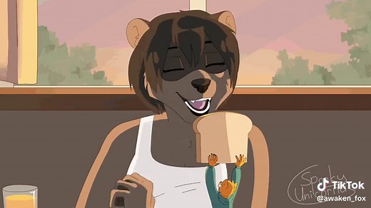 Amazing Breakfast Animation by Spooky Unicornus