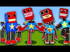 ВСЕ ВЕРСИИ БОКСИ БУ В МАЙНКРАФТ ПОППИ ПЛЕЙТАЙМ Minecraft Project Playtime Boxy Boo