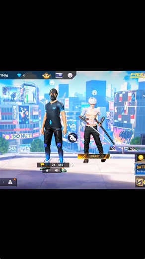 free fire max tp zx 444