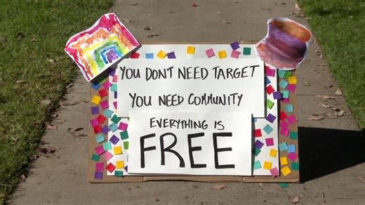 Everything is free: Woman combats commercialism of Black Friday with giveaway