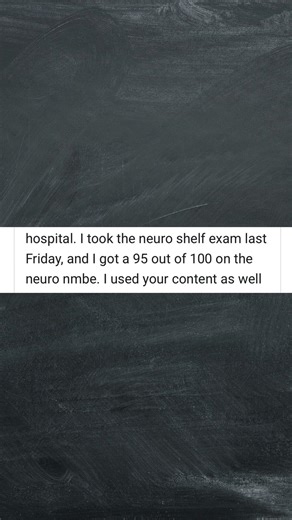 95 on Neuro Shelf & 260 on Step 2! 🏆