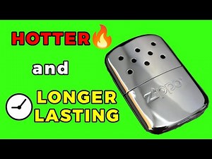 Zippo hand warmer modifications and fuel saving tips - #zippomafia
