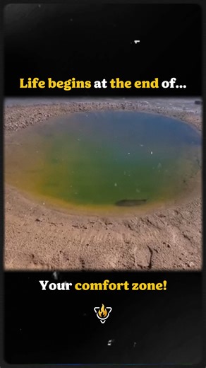 Life begins at the end of your comfort zone! #TheInnerCommand #lifelessons #motivation #viral #mindset #quotes | The Inner Command