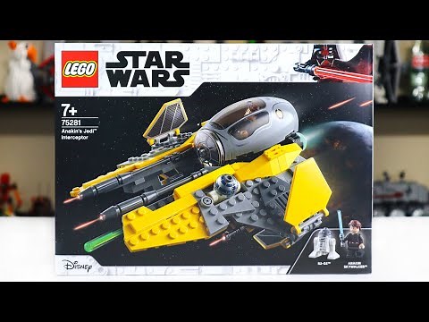 LEGO Star Wars 75281 Anakin's Jedi Interceptor Review! (2020)