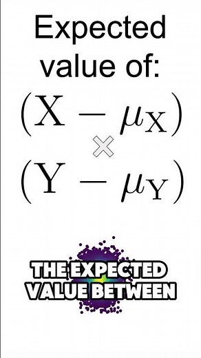 Covariance - Explained (w/ caps) #datascience #machinelearning #statistics #dataanlysis #maths