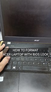 1.5K views | Acer laptop Bios lock how to format  Fix! #basicrepair #laptop #AcerLaptop #laptoprepair | Bebeboy Gaming | Facebook