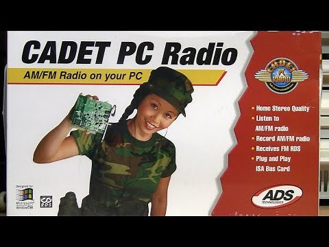 Oddware: Cadet PC Radio AM/FM tuner card with RDS