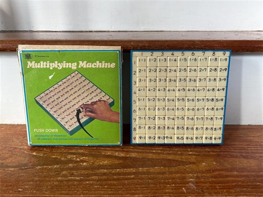 1960-70s Chadwick Multiplying Machine- Vintage Math - Home School- Analog Calculator - Etsy