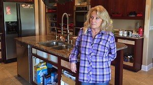 She paid more than $2,000 for her cabinets, but the work was never finished