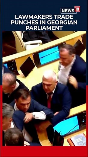 Georgia Parliament Turns Into Battleground, Lawmakers Exchange Punches During PM Kobakhidze's Speech